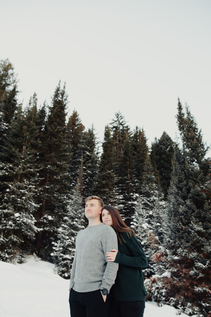 SNOWY TUNNEL SPRINGS ENGAGEMENTS